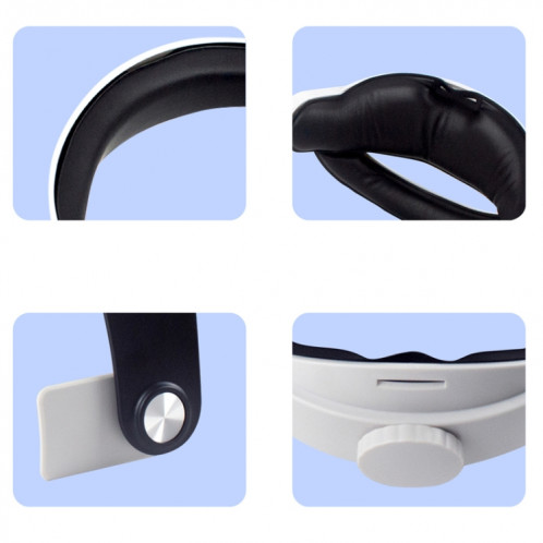 Sangle de tête réglable pour lunettes Meta Quest 2 VR, améliore le confort Elite SH43891192-07