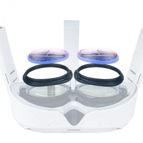 Pour monture de lunettes magnétique Pico 4 Myopia Lens.Spec: Monture de lunettes SH0401535-05