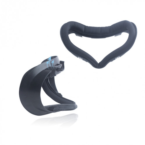Pour Meta Quest 2 VR casque Anti-transpiration masque pour les yeux VR couverture de support d'interface faciale (noir) SH701A548-05
