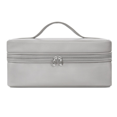 Baona BN-DS006 pour Dyson Airwrap Sac de Rangement Multifonctionnel en Cuir PU (Gris) SB701A750-06