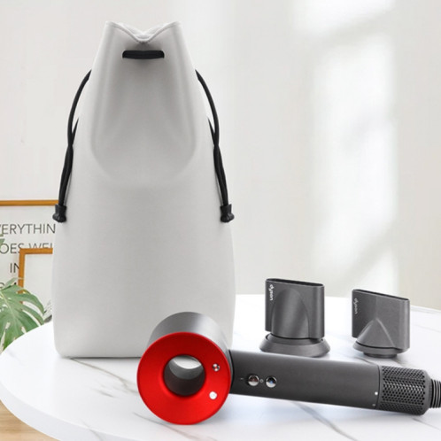 Baona DS-003 pour sèche-cheveux Dyson Accessoires complets Sac de rangement en PU (Noir) SB001A1283-06