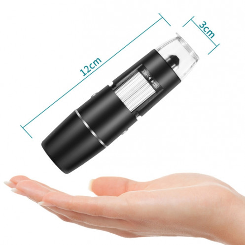 50X-1000X Wireless WIFI Connection LED Microscope numérique portable, spécification : W05-B SH7802315-07