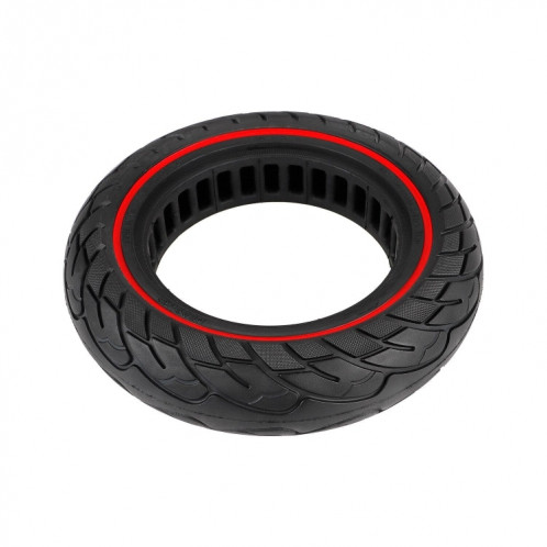 Pour Ninebot Max G30 10 X 2,5 pouces (60/70-6,5) Scooter Solid Rubber Tire Red Line SH1901112-05