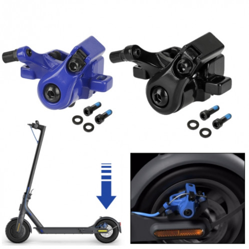 Pour Xiaomi Electric Scooter 3/ 4 Pro Étriers de frein à disque de roue arrière (bleu) SH701B1335-06