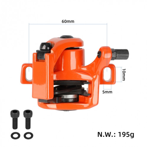 Pour Xiaomi Electric Scooter 3/ 4 Pro Étriers de frein à disque de roue arrière (bleu) SH701B1335-06