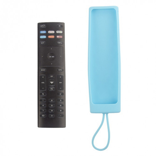Pour Vizio XRT136/XRT140 2 pièces coque en silicone pour télécommande (bleu ciel) SH901C430-06