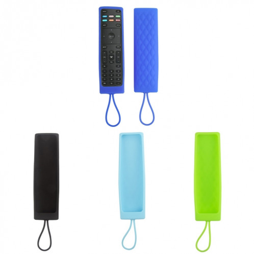 Pour Vizio XRT136/XRT140 2 pièces coque en silicone pour télécommande (vert fluo) SH901D1562-06