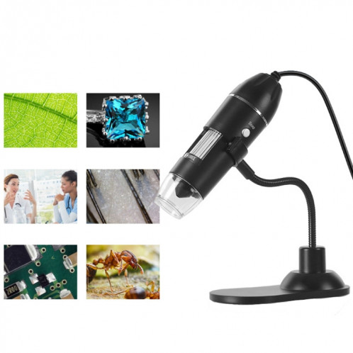 A8 50X-1000X USB support de tuyau Microscope numérique lumière LED Microscope Portable portatif SH47541880-07