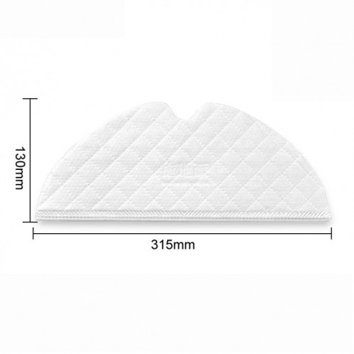 Pour XIAOMI MIJIA Robot aspirateur 1C 1T 2C 10 pièces chiffon de nettoyage vadrouille SH47891761-05