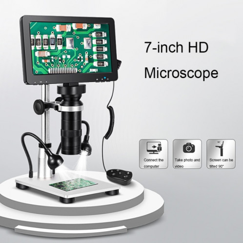 Microscope numérique d'inspection de maintenance multifonctionnel à écran HD 1200X 7 pouces (DM9-S) SH501A1241-07