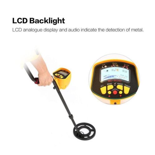 Détecteur de métaux à écran LCD haute sensibilité MD9020C SH48071410-08