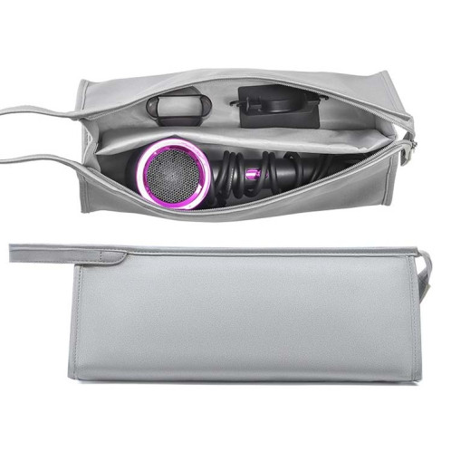 Pour Dyson Hair Dryer Storage Package Hair Roll Housse de protection, Couleur : Argent SH15041680-07