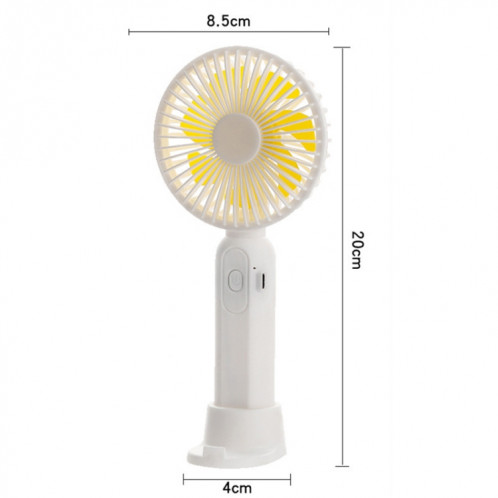 M9 Handheld Mini Fan Outdoor USB Charging Desktop Fan 800mAh (Rose) SH501A1045-07