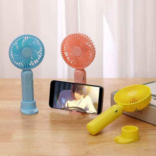 M9 Handheld Mini Fan Outdoor USB Charging Desktop Fan 800mAh (Rose) SH501A1045-07