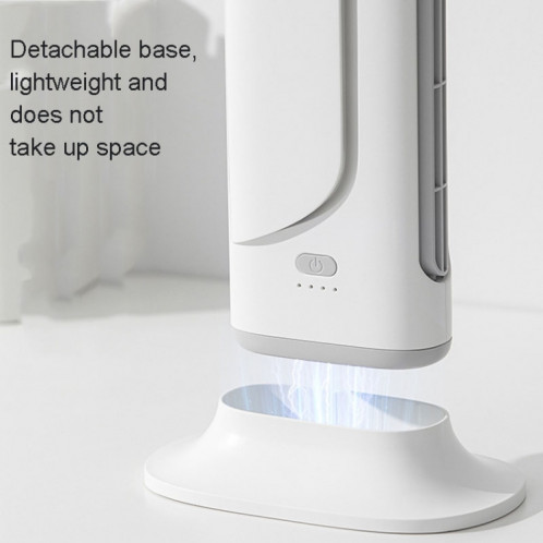 WT-F60 Ventilateur d'écran suspendu pour ordinateur portable USB Ventilateur vertical de bureau rechargeable (Bleu) SH401B1298-06