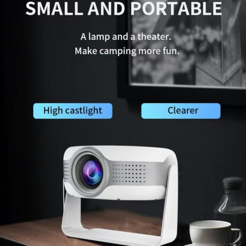 Projecteur intelligent T269 Pro 1280x720P WiFi 6 4K Android 11 Système Home Cinéma Prise AU SH60041673-08