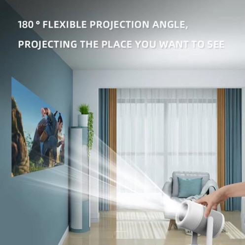 Projecteur J1 1280 X 720P WiFi 6 Système Android 11 Prend en charge la mise en miroir de l'écran Prise britannique SH6103671-09