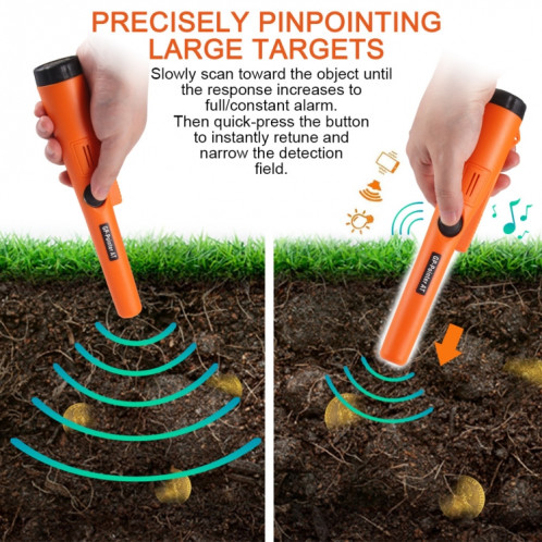 GP-POINTER AT Détecteur de métaux IP68 Tige de positionnement étanche SH5208947-08