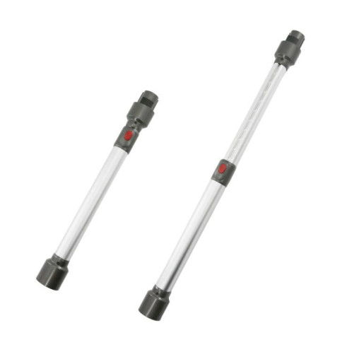 Pour Dyson V7 V8 V10 V11 V15 Tube d'extension en métal à tige télescopique pour aspirateur (argent) SH301B1704-06