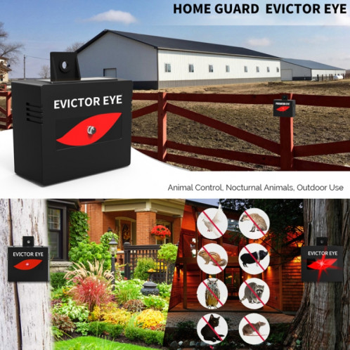 SK191 1pc Solaire Ferme Wild Eagle Eye Animal Repeller SH0301279-010