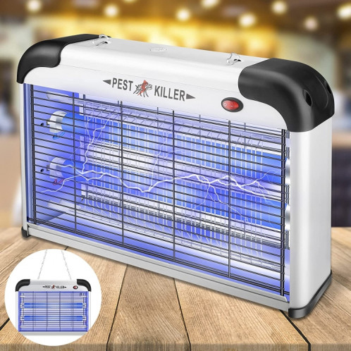 SK611 intérieur ménage 20W lampe anti-moustique à choc électrique haute tension hôtel mouche tueur lampe (prise ue) SH401B1710-016