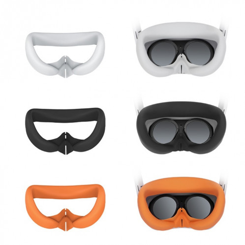 Pour PICO 4 Hifylux PC-PF26 Masque pour les yeux en silicone Lunettes VR Étui occultant anti-transpiration (Noir) SH201B1565-010