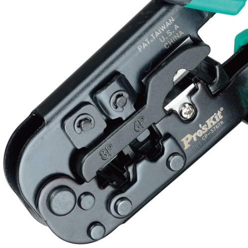 Pince à sertir réseau à trois usages ProsKit CP-376TR 4P/6P/8P SP5429662-09