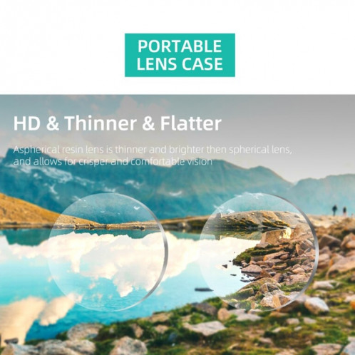 Pour Oculus Quest 2 Hifylux Q2-QF11 1 paire myopie lentille cadre asphérique résine VR lunettes accessoires (200 degrés) SH601C1245-09
