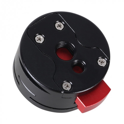 Z005 Mini V-Lock Plaque de Dégagement Rapide pour Appareil Photo DSLR Caméscope Trépied Monopode SH710338-07