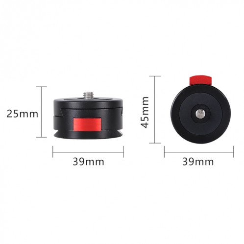 Z005 Mini V-Lock Plaque de Dégagement Rapide pour Appareil Photo DSLR Caméscope Trépied Monopode SH710338-07