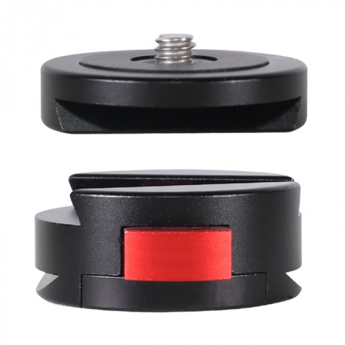Z005 Mini V-Lock Plaque de Dégagement Rapide pour Appareil Photo DSLR Caméscope Trépied Monopode SH710338-07
