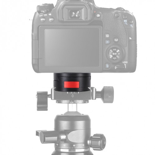 Z005 Mini V-Lock Plaque de Dégagement Rapide pour Appareil Photo DSLR Caméscope Trépied Monopode SH710338-07