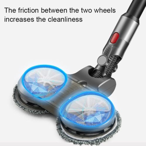 Pour aspirateur Dyson V15 tête de vadrouille électrique humide et sèche avec réservoir d'eau et chiffon 6 pièces SH10011391-08