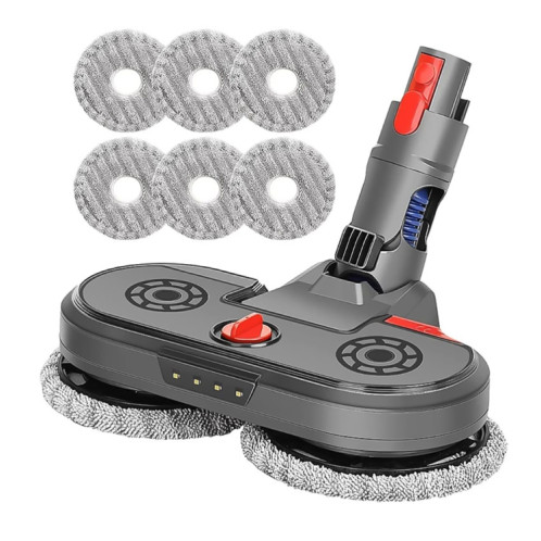 Pour Dyson V7 V8 V10 V11 aspirateur tête de nettoyage électrique réservoir d'eau intégré avec chiffon 6 pièces SH2301859-07