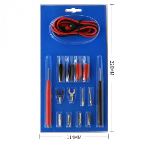 Ensemble de ligne de test multimètre multifonctionnel 16 en 1 (1 jeu) SH601A954-08
