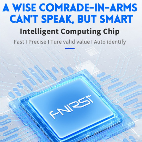 Multimètre numérique entièrement automatique de haute précision FNIRSI S1 (bleu) SF701A108-014