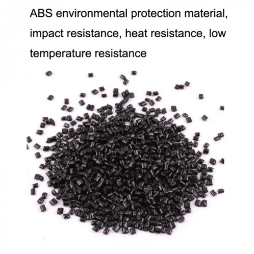 YM88013-Y Version de protection contre la foudre Réseau Tête droite Câble réseau RJ45 Tête à double passage (noir) SH401A231-07