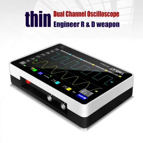 FNIRSI 1013D 1GS Sampling Dual Channel 100M Bandwidth Digital Oscilloscope, US Plug (Anglais) SF901A600-018