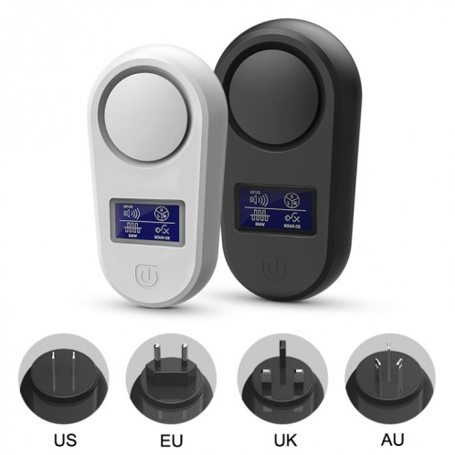 Écran haute puissance Répulsif pour souris à ultrasons Répulsif contre les moustiques Accueil Répulsif intelligent contre les insectes (Blanc) SH002A793-08