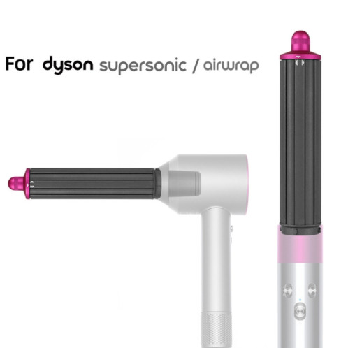 Pour sèche-cheveux Dyson Airwrap HS01 / HS05 / HD08 18,6 x 4 cm Buse de barils longs à friser améliorée avec adaptateur court doré SH87041567-07