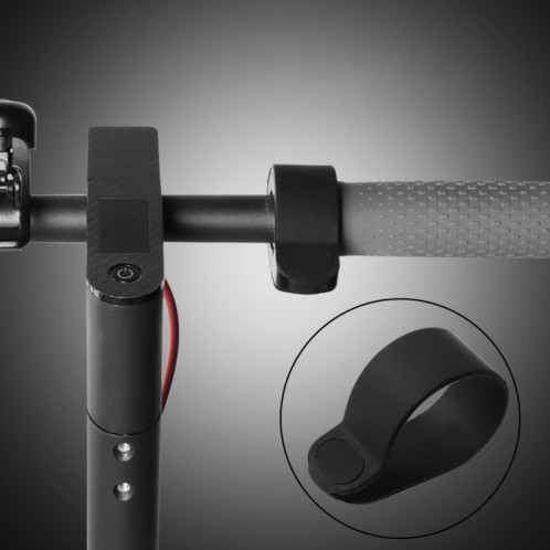 X0211 2 pièces Scooter accélérateur cadran coque en silicone cadran couverture pour Xiaomi M365/1S/Pro/MAX G30/ES2 (noir) SH901B1044-07