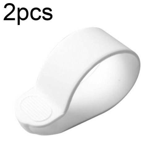 X0211 2 pièces Scooter accélérateur cadran coque en silicone cadran couverture pour Xiaomi M365/1S/Pro/MAX G30/ES2 (blanc) SH901C335-07
