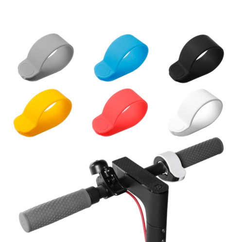 X0211 2 pièces Scooter accélérateur cadran coque en silicone cadran couverture pour Xiaomi M365/1S/Pro/MAX G30/ES2 (blanc) SH901C335-07