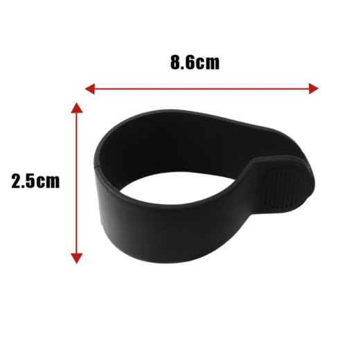 X0211 2 pièces Scooter accélérateur cadran coque en silicone cadran couverture pour Xiaomi M365/1S/Pro/MAX G30/ES2 (blanc) SH901C335-07