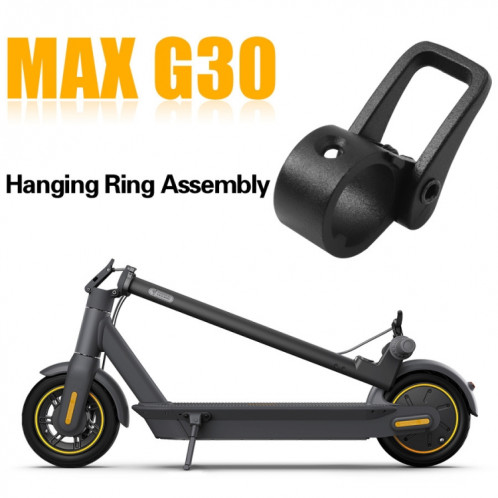 X0153 pour Ninebot MAX G30 Scooter électrique crochet pliant boucle pliante accessoires (noir) SH401A1864-06