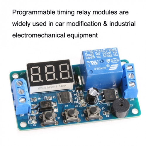 DK-C-01 Module de relais de retard de Circuit Anti-inversion Module de contrôleur de retard de synchronisation DC12V SH58791521-06