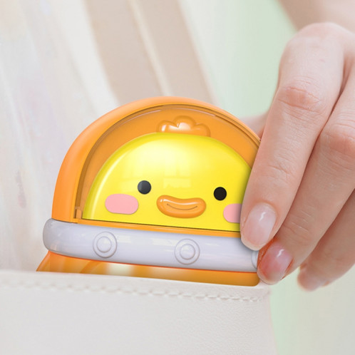 CS1327 petit ventilateur de cou suspendu de dessin animé de charge USB Mini ventilateur silencieux portable sans feuilles (cochon) SH501E856-08