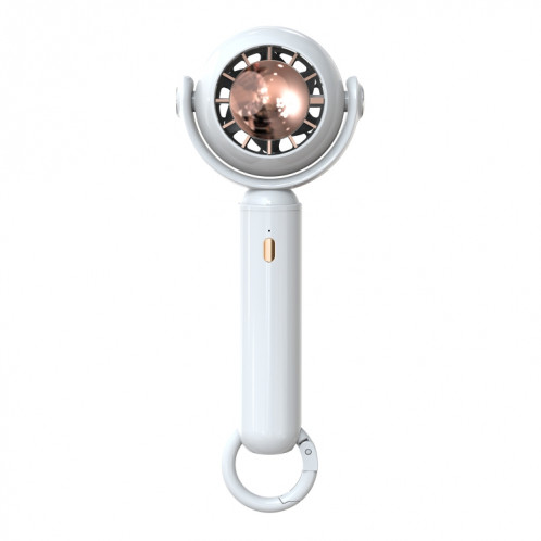 YL-005 Petit ventilateur portable extérieur avec mini ventilateur portable de bureau mousqueton (blanc) SH401A1415-09