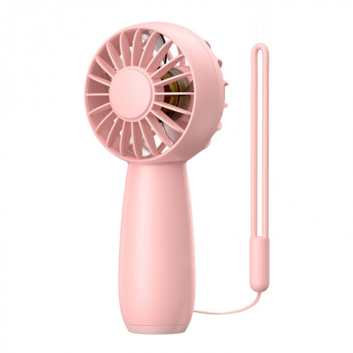 Mini ventilateur de moteur sans balais portatif USB extérieur, style : 1500 mAh (rose) SH102B1891-05