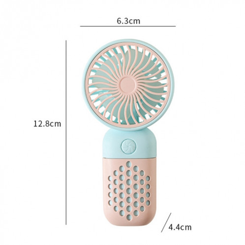 Z8 Handheld Cute Mini USB Fan Portable Dortoir Ventilateur de bureau (Rose) SH901D1233-07